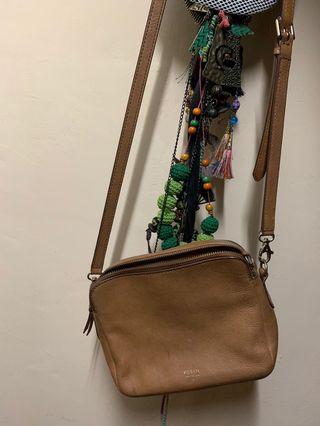 Fossil square sling bag ori