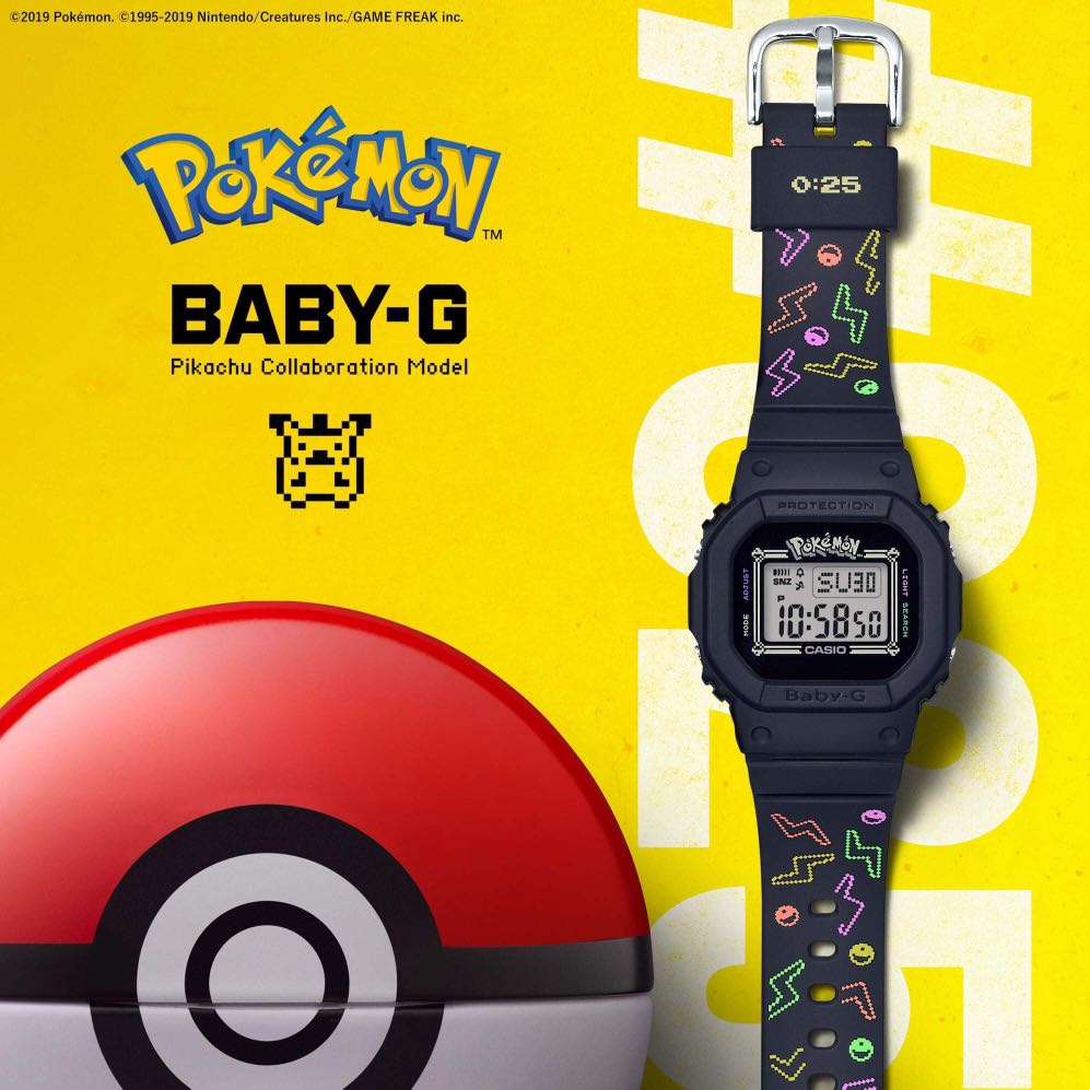 25th Anniversary Casio Pokemon Casio Baby-G 25th Anniversary X
