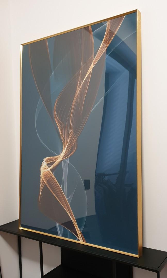Abstract Wall Art In Frame Design Craft Art Prints On Carousell