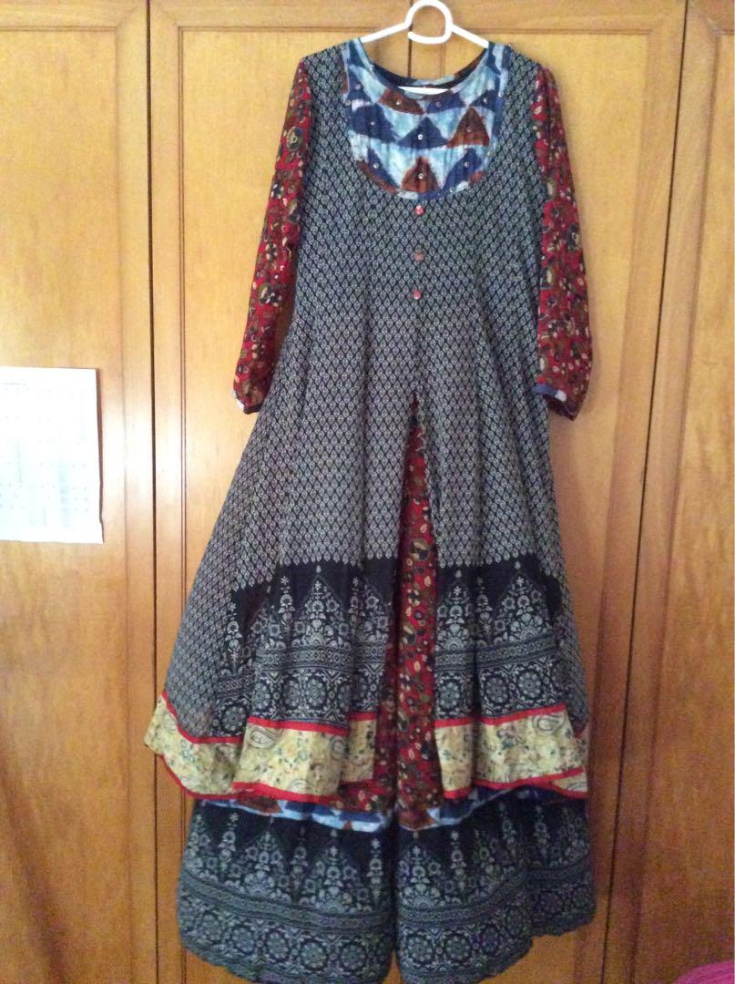 anarkali one piece dress