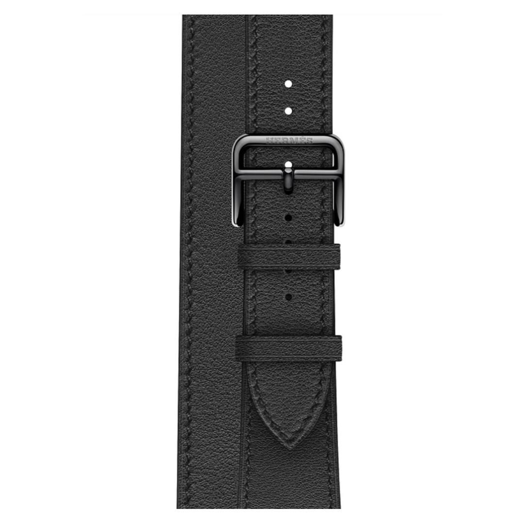 [LIMITED EDITION]Apple Watch Hermès Strap 40mm Noir Swift Leather