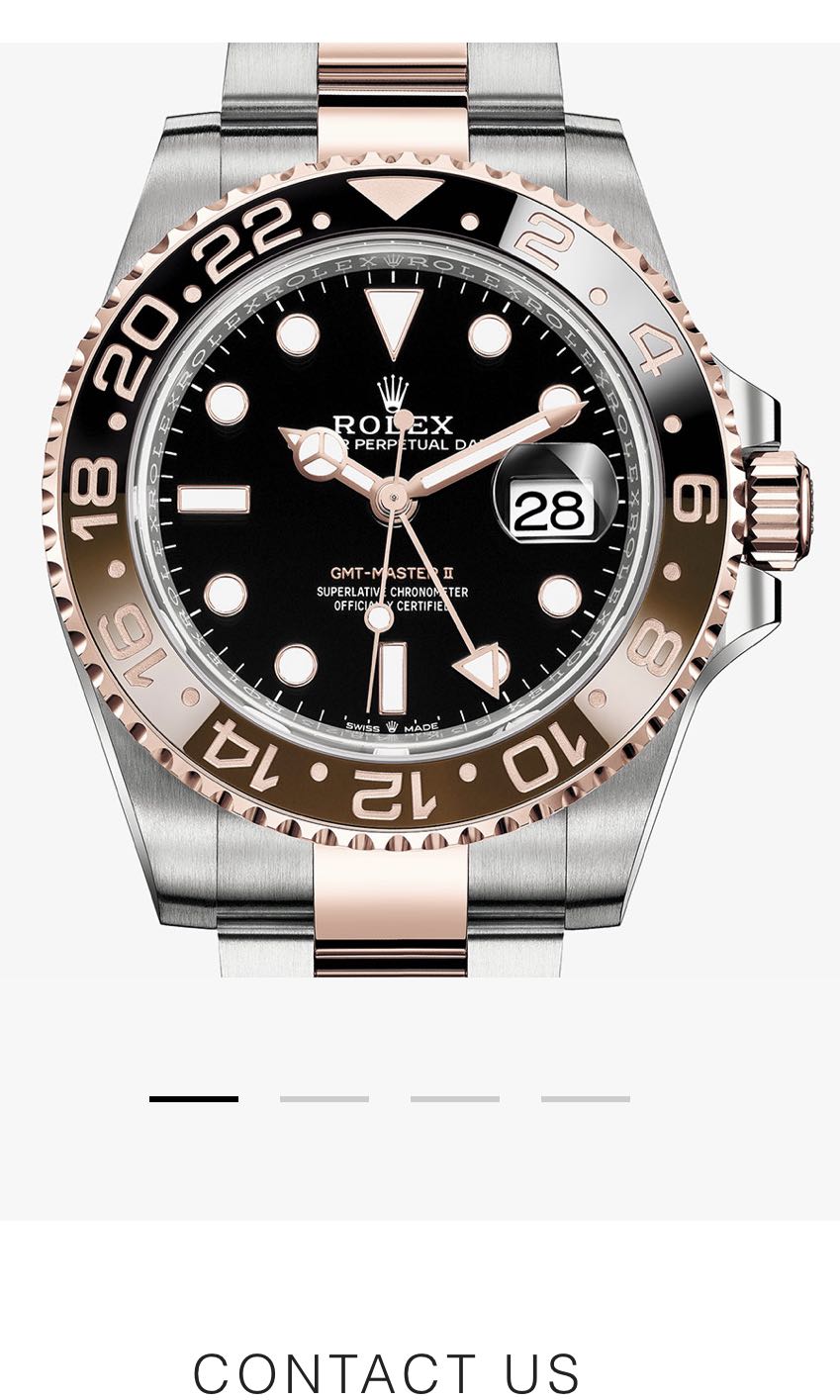 BNIB Rolex root beer half rose gold Men s Fashion Watches