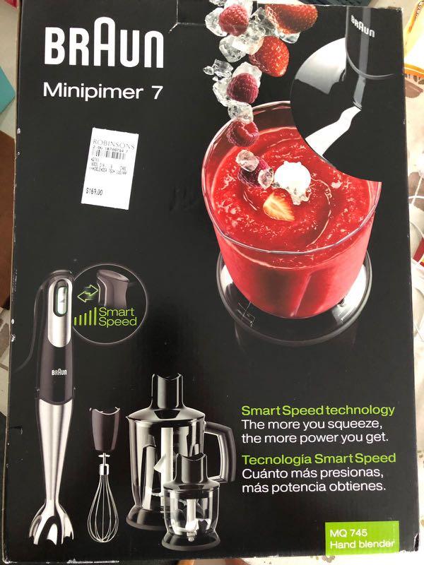 Braun multiquick 7 new TV Home Appliances Kitchen Appliances Hand Stand Mixers on Carousell