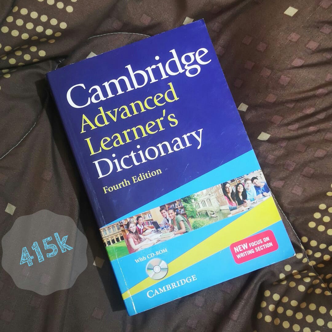 Cambridge Advanced Learner S Dictionary 4th Edition Buku Alat Tulis Buku Pelajaran Di Carousell