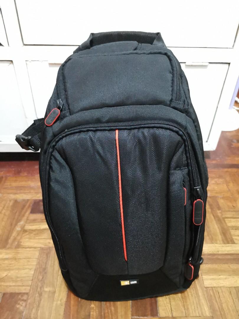 Case Logic DSLR cross body bag (Category: Camera Bags & Carriers) located in Manila. Submitted by golden_infinity (Listing ID 256414202, Image 1). Description: Used only twice. like new you can rest your elbow on the bag to take steady shots. perfect for carrying drones as well brandnew of this bag is around 4 to 5k..