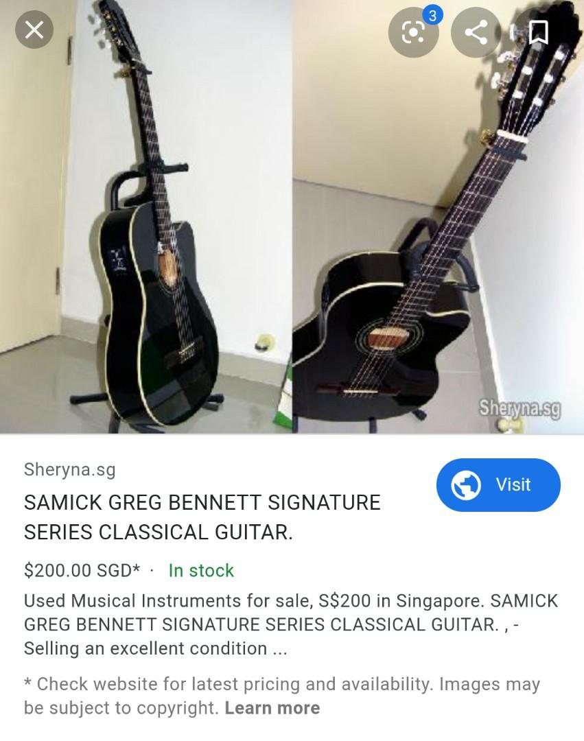 Classical Acoustic Guitar with passive tone control & softcase. Brand