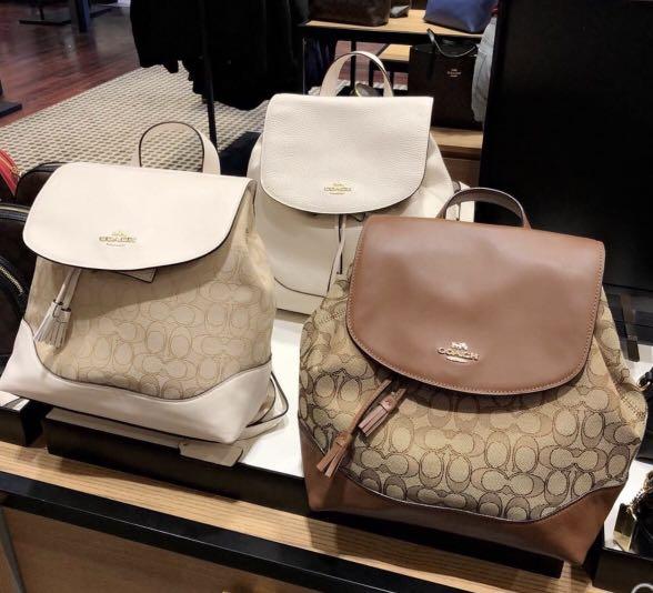 elle backpack coach