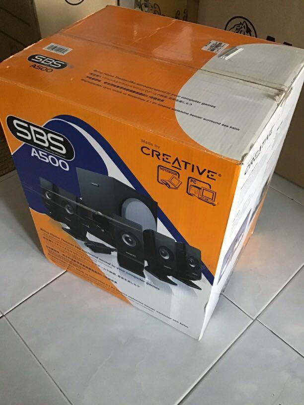 Creative sbs a500 online