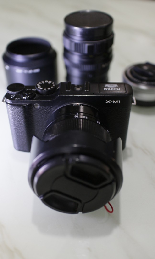 Fuji XM1 + 1650mm Lens, Photography, Lens & Kits on Carousell