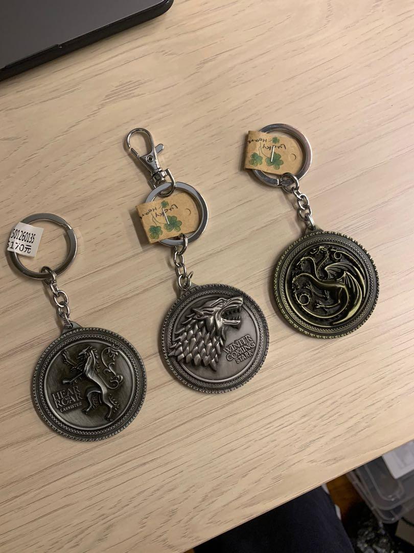 Game of thrones keychains sale