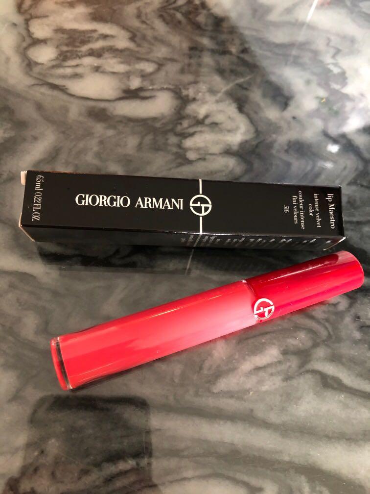 armani lip maestro 516