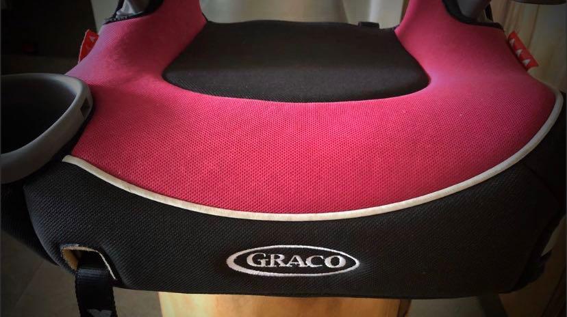 Graco Backless Booster Seat with cup holder Babies Kids Going Out Car Seats on Carousell