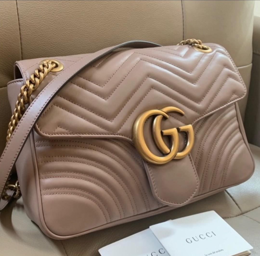 Gg shop marmont beige