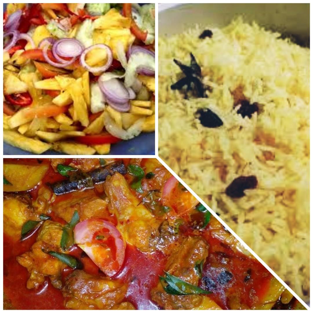 Halal Catering Economic Nasi Minyak With Chicken Curry And Acar Min 50 Pax Self Collection At Woodland St 82 Food Drinks Packaged Instant Food On Carousell