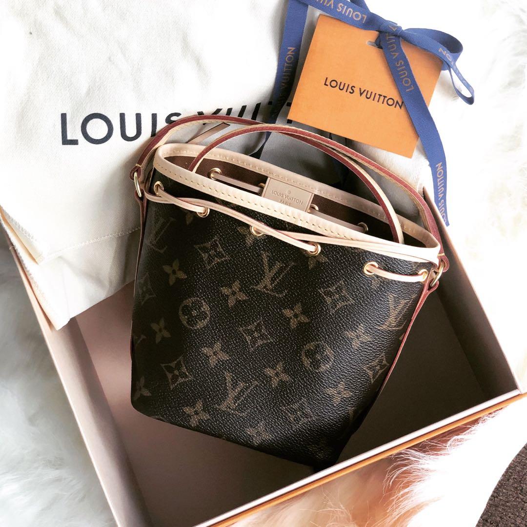 Louis Vuitton nano noe, Luxury, Bags & Wallets on Carousell