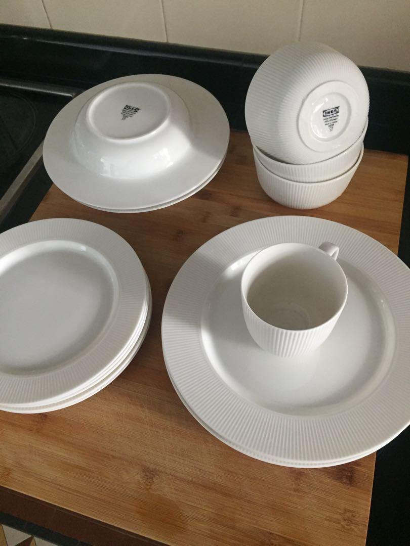 Ikea Plates And Bowls Home Appliances Kitchenware On Carousell
