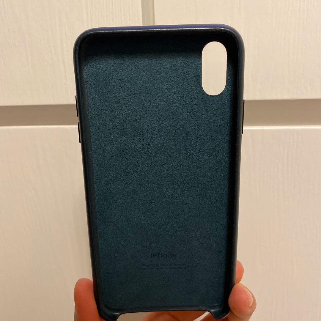 Novament Iphone Xs Max Leather Case Forest Green