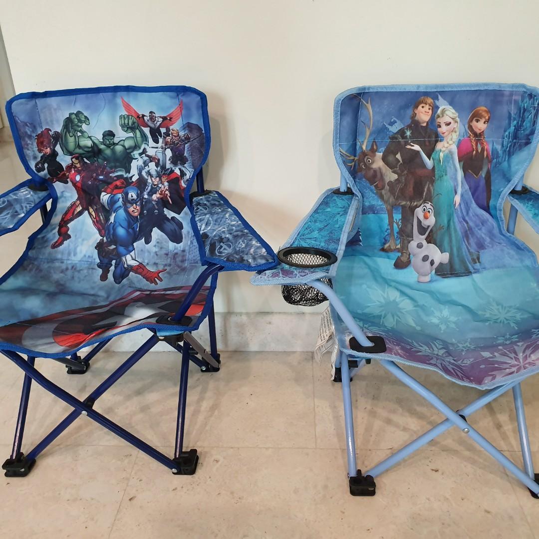 Frozen top camp chair