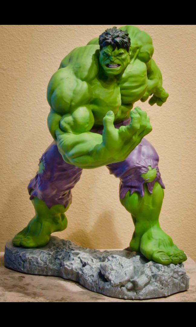 Kotobukiya Fine Art Classic Avengers Hulk Statue 1 6 Scale Toys Games Bricks Figurines On Carousell