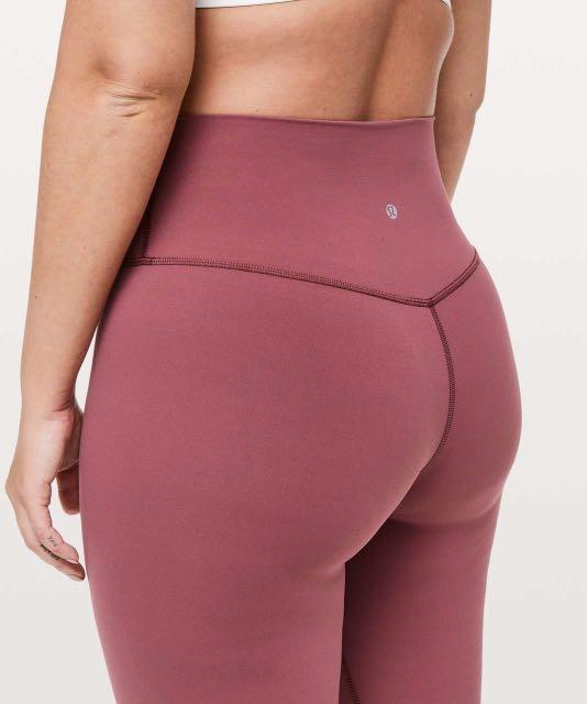 Lululemon align pants (Misty merlot 