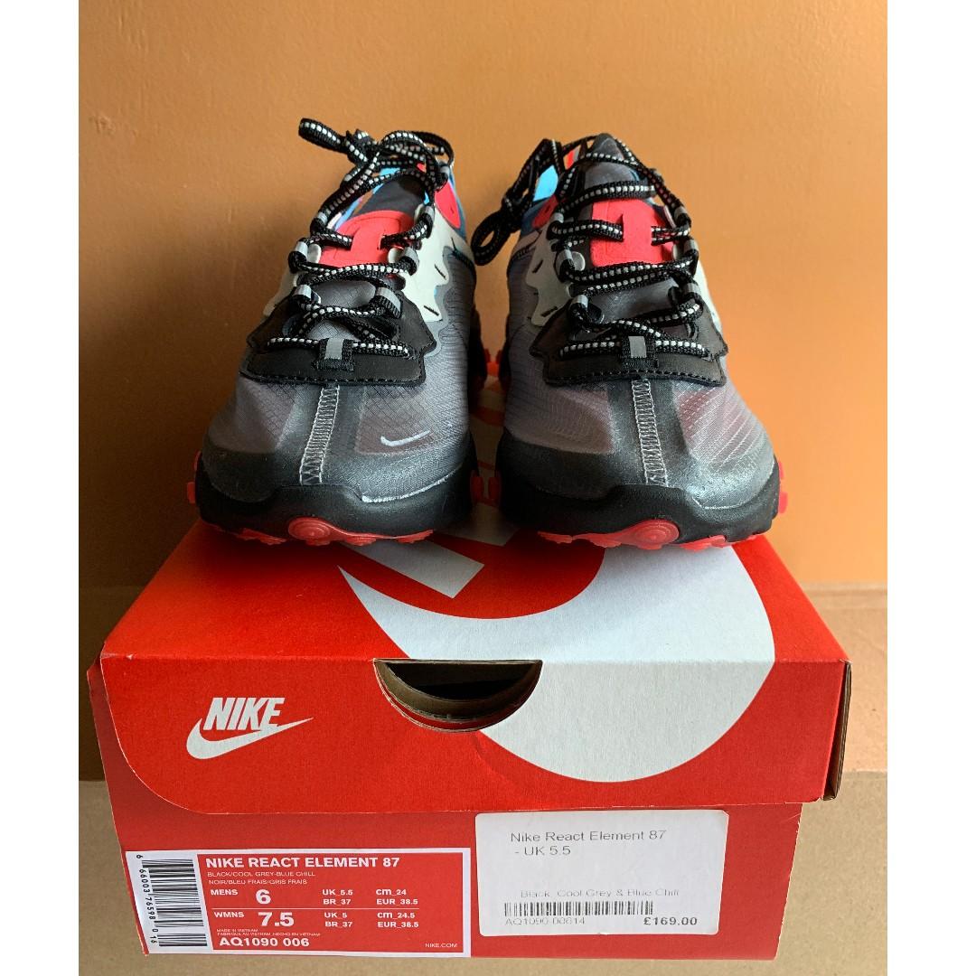 Nike element 87 womens black clearance