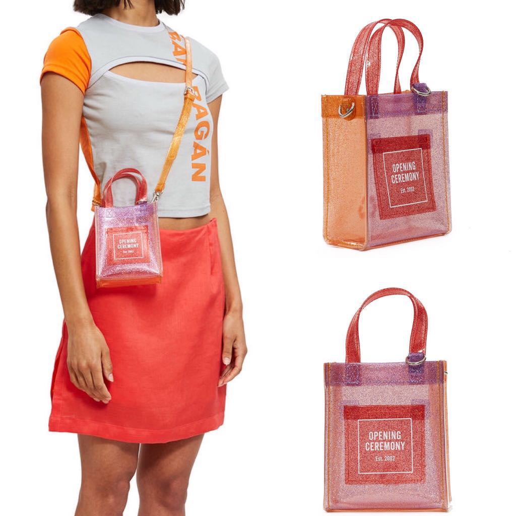 Opening ceremony clear tote bag discount