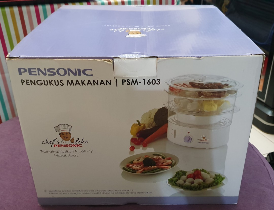 Pensonic Food Steamer (PSM1603), TV & Home Appliances, Kitchen