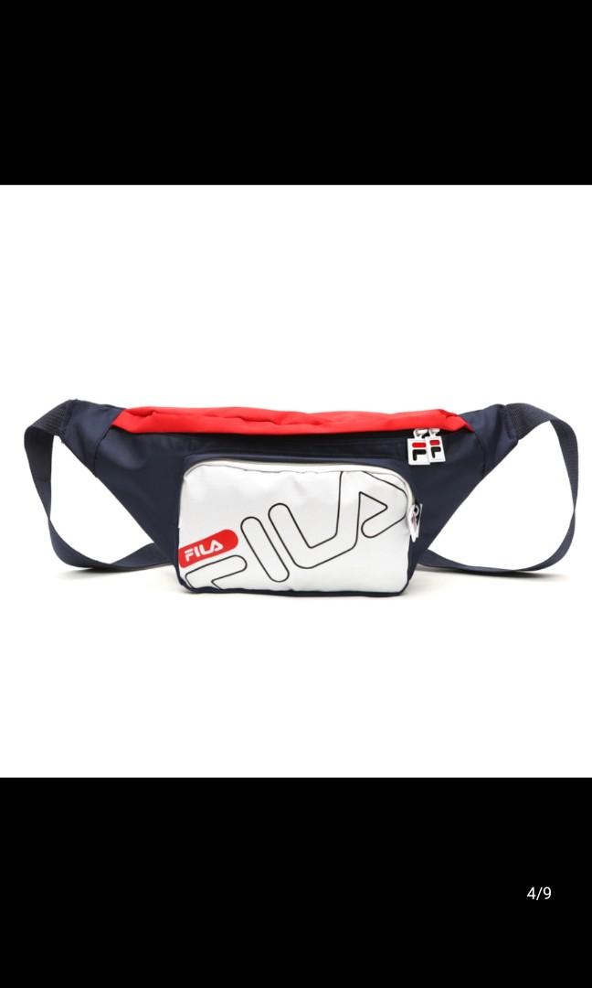 PO Fila Sling crossbody Bag waist Pouch korean fashion Men s Fashion Bags Sling Bags on Carousell