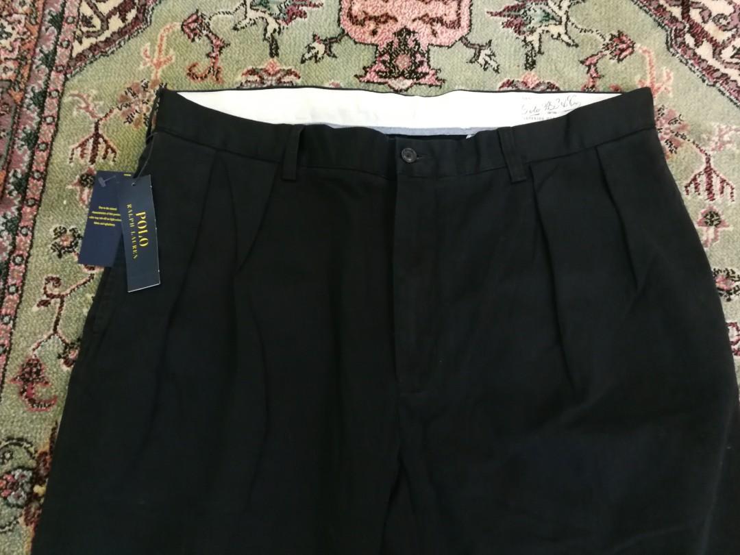 Polo ralph lauren hotsell classic fit pleated pant