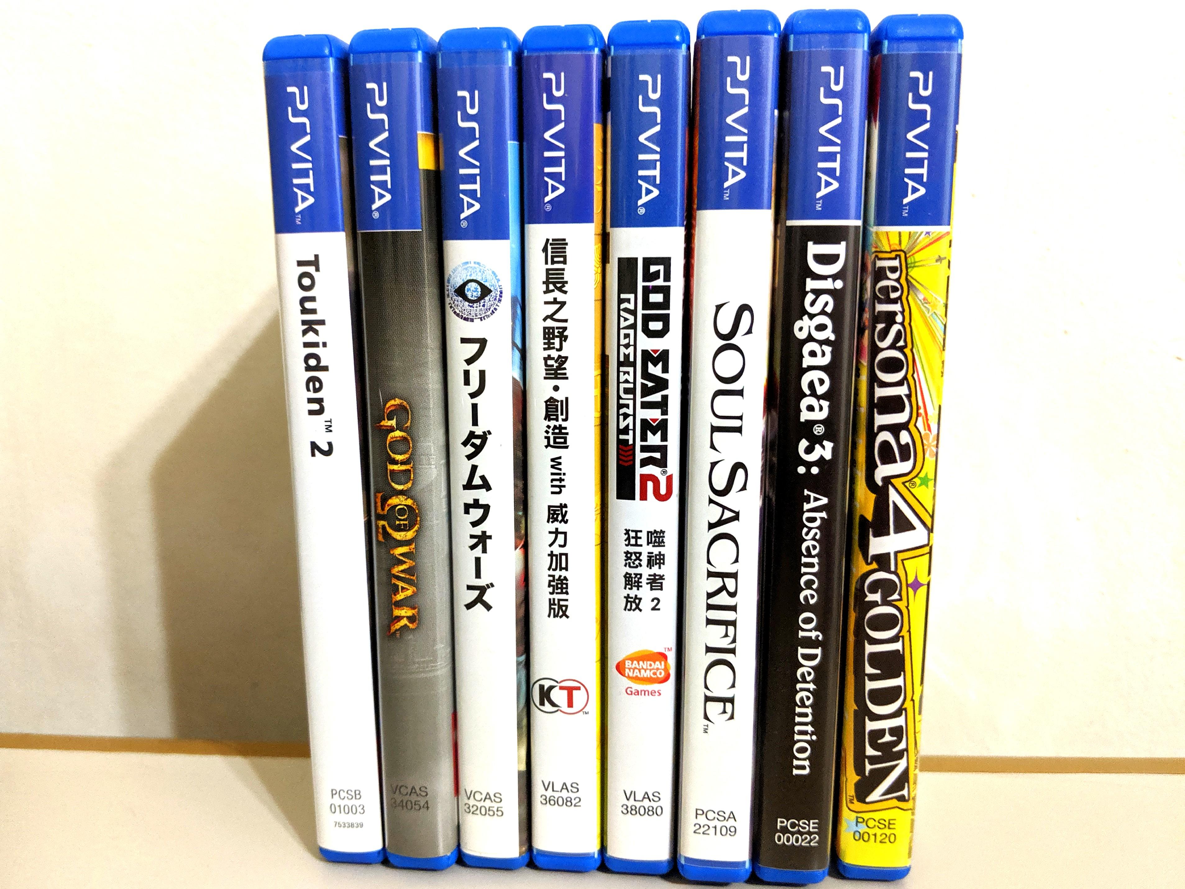 PS Vita Games Assorted, Video Gaming, Video Game Consoles, PlayStation
