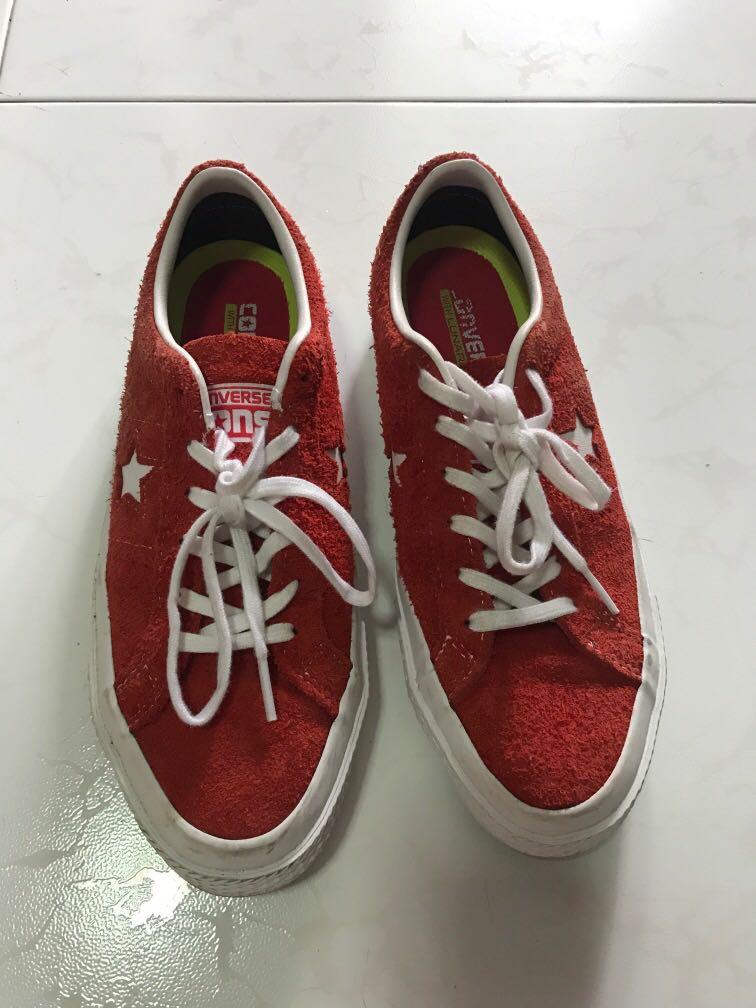 converse red sole
