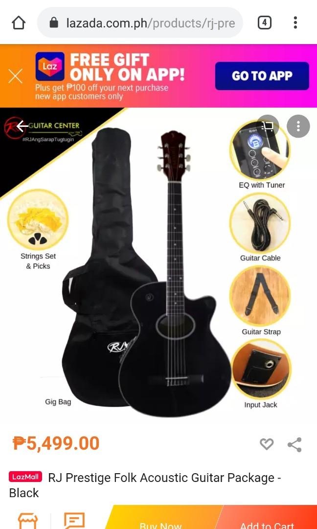 Prestige deals acoustic guitar