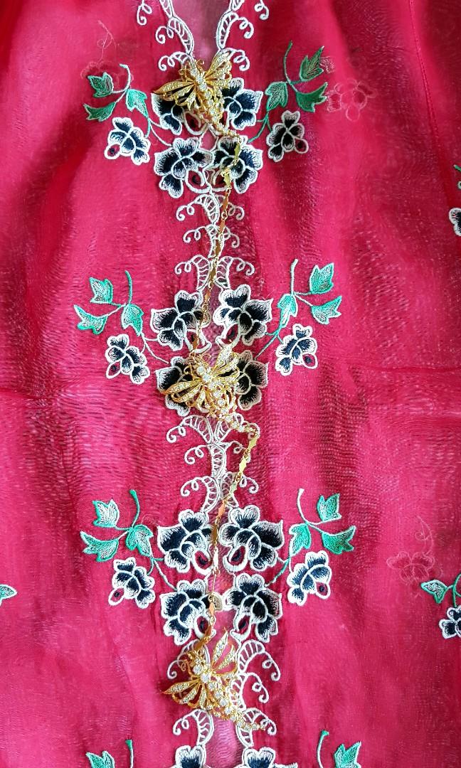Bronze Gold Bali Kebaya Sarong Set