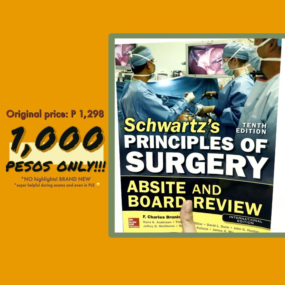 Schwartz's Principles of Surgery ABSITE and Board Review, 10/e, Hobbies