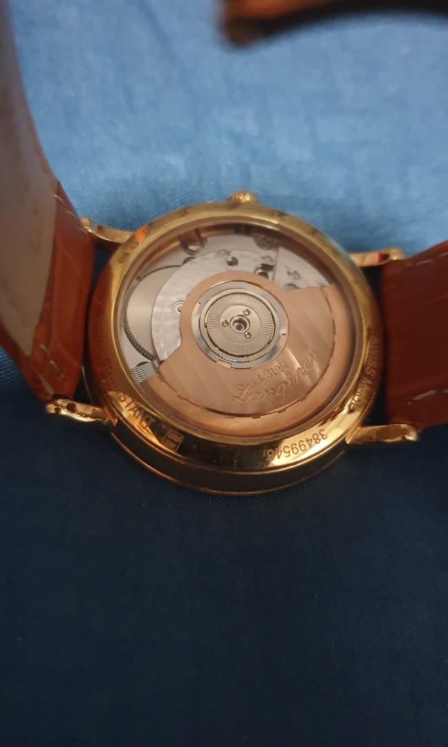 Solid gold Longines watch, Men's Fashion, Watches & Accessories ...