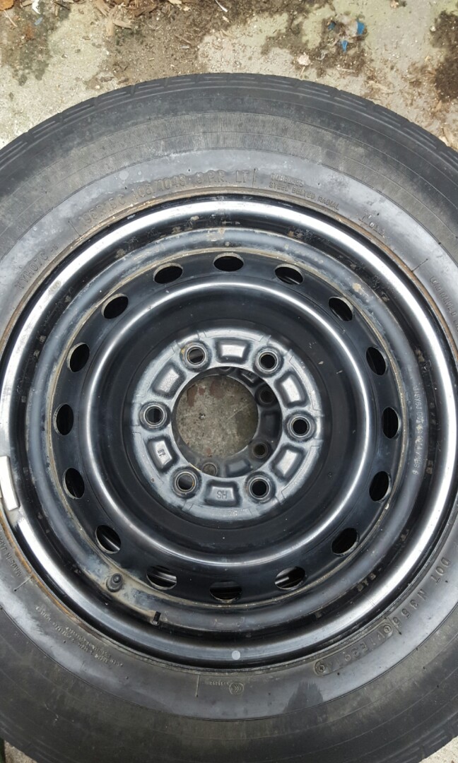 steel rims and spare tires grandia commuter nv350, Car Parts