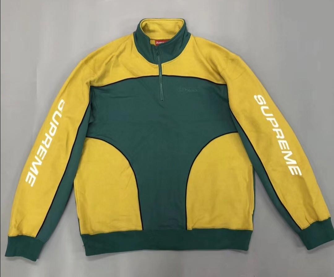 Supreme speedway hotsell half zip sweatshirt