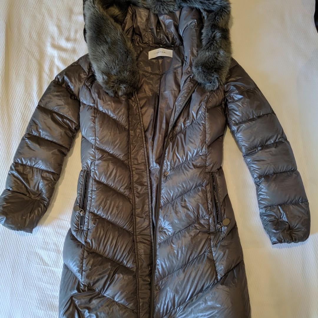 tahari winter coat