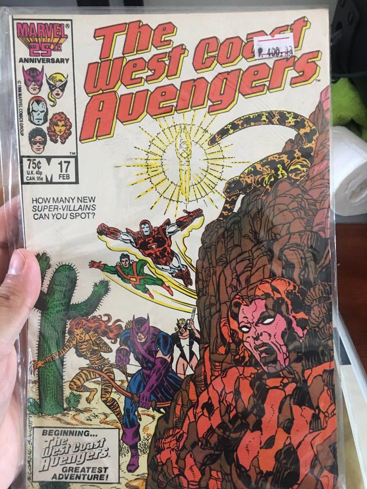 The West Coast Avengers Marvel Comics Books Comics Manga On Carousell