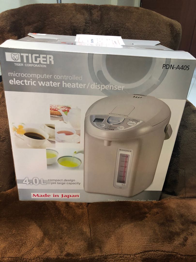 Tiger electric hot water dispenser, TV & Home Appliances, Kitchen