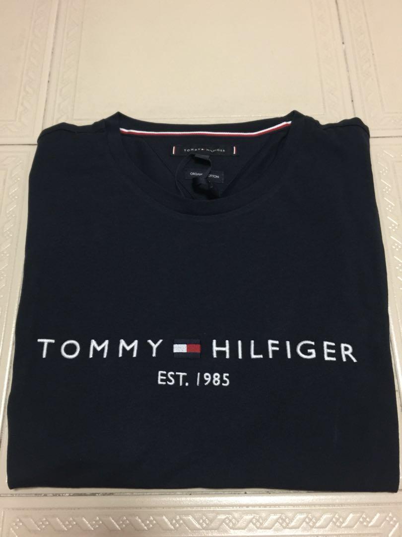 logo tommy hilfiger t shirt