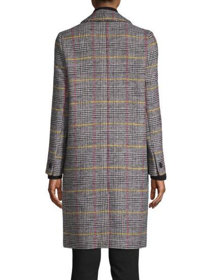 topshop piper check jacket