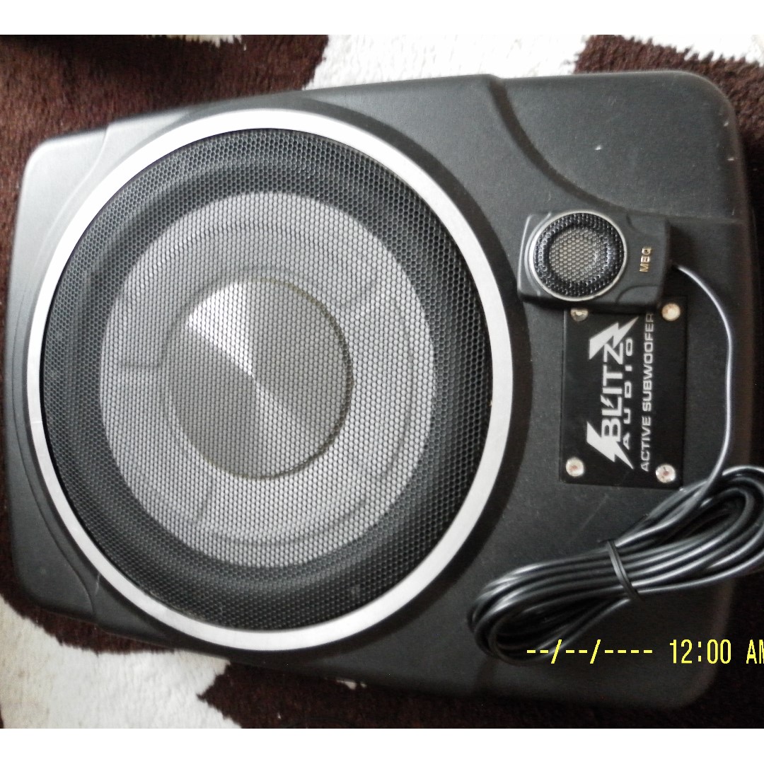 used active subwoofer
