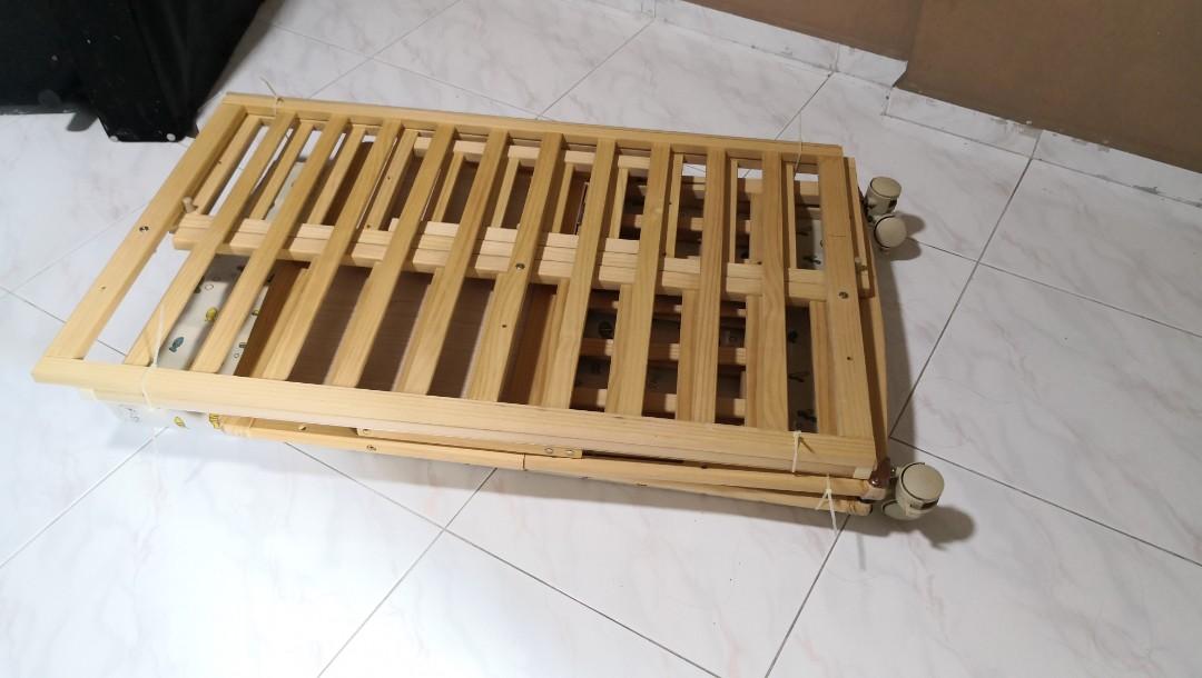 Used baby bed, Babies & Kids, Baby Nursery & Kids Furniture, Cots & Cribs on Carousell