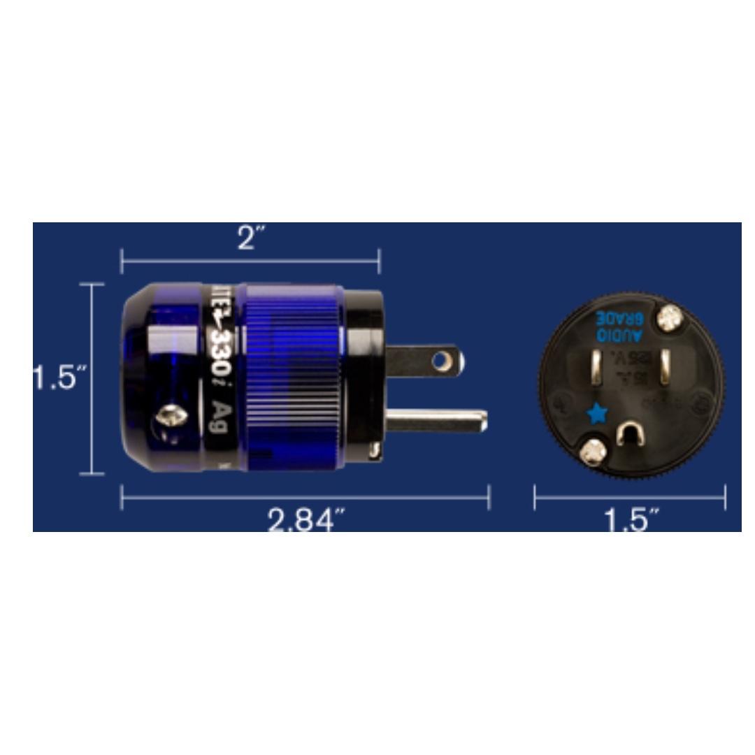 WATTGATE 330i AGSILVER CLASSIC SERIES US POWER CONNECTOR, Audio