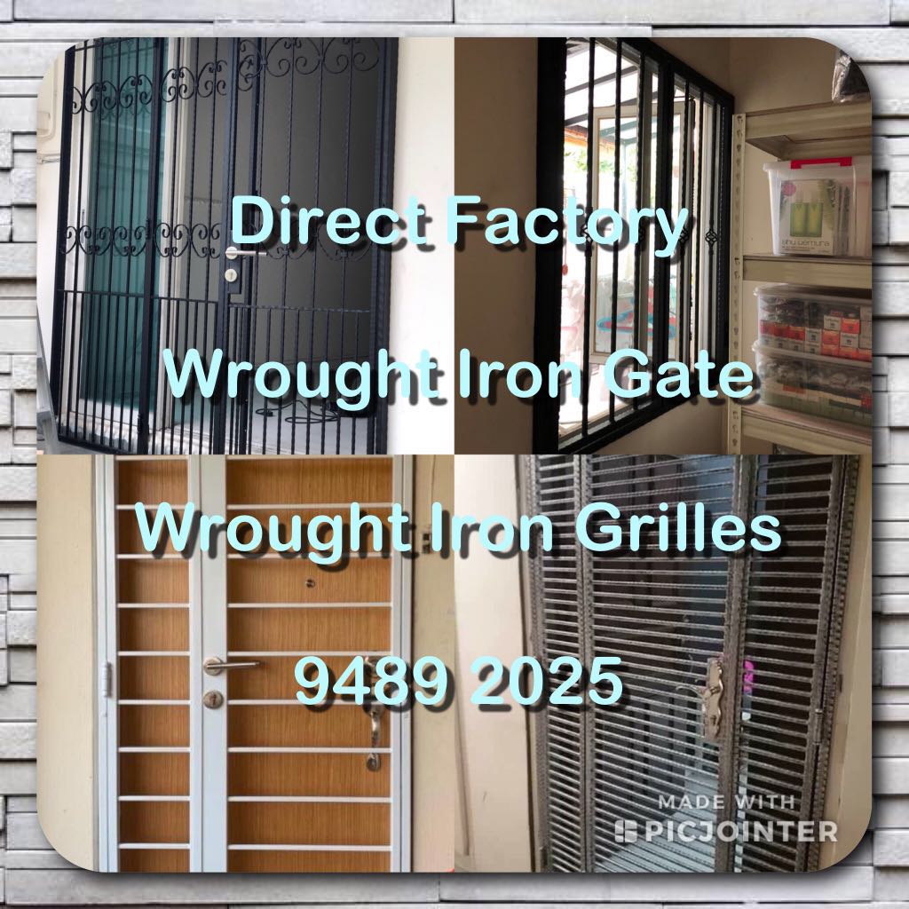 Wrought Iron, Mild Steel Gate, Grille, Home Services, Renovations on