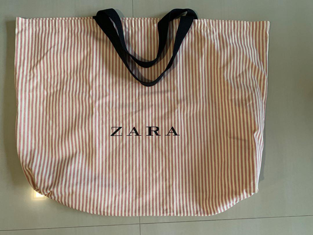 zara logo on bags