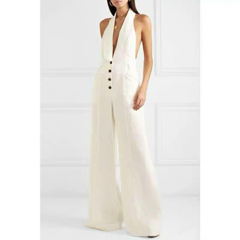 Zimmerman white jumpsuit clearance
