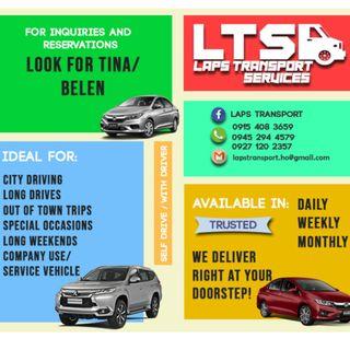 Rent a Car as low as 900per day for 30 days rental