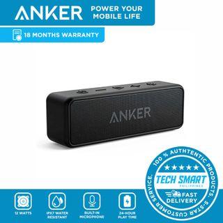Anker Soundcore 2 Wireless Bluetooth Speaker 12W IPX7 Water Resistant